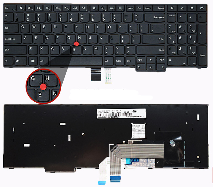 OEM Laptop Keyboard Replacement for LENOVO ThinkPad E565 Series OEM Laptop Keyboard Replacement for LENOVO ThinkPad E565 Series