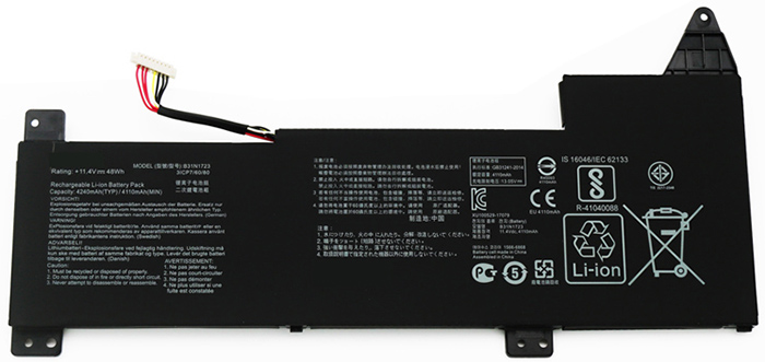 OEM Laptop Battery Replacement for  ASUS VivoBook R570ZD