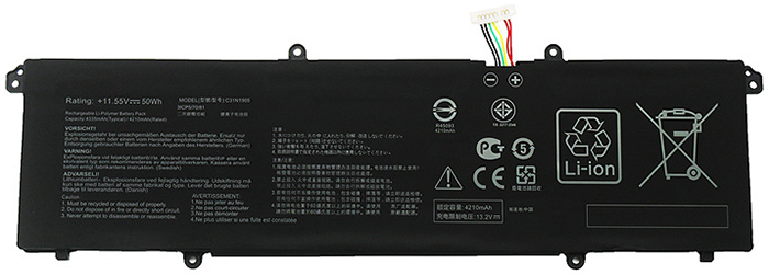 OEM Laptop Battery Replacement for  ASUS K533F