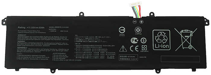 OEM Laptop Battery Replacement for ASUS C31N1905 OEM Laptop Battery Replacement for ASUS C31N1905