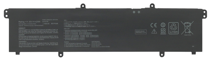 OEM Laptop Battery Replacement for  asus ExpertBook B1 B1400CEAE