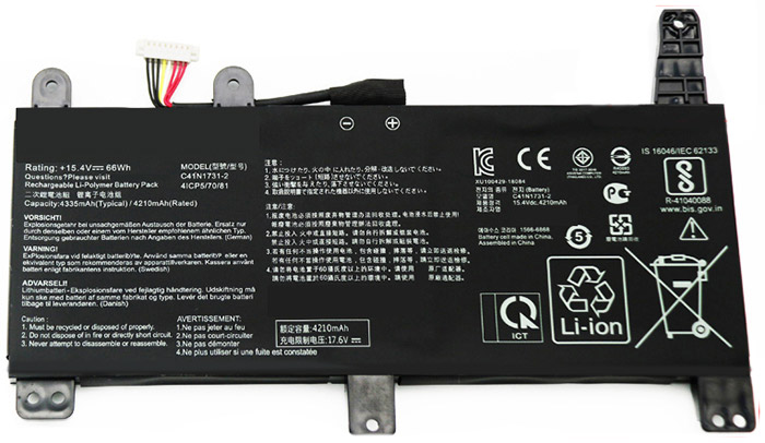 OEM Laptop Battery Replacement for  ASUS ROG Strix G17 G712