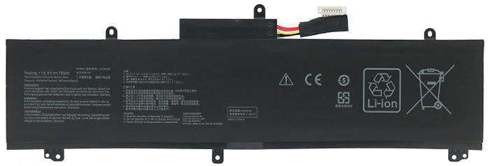 OEM Laptop Battery Replacement for  asus ROG Zephyrus G15 GA502IU
