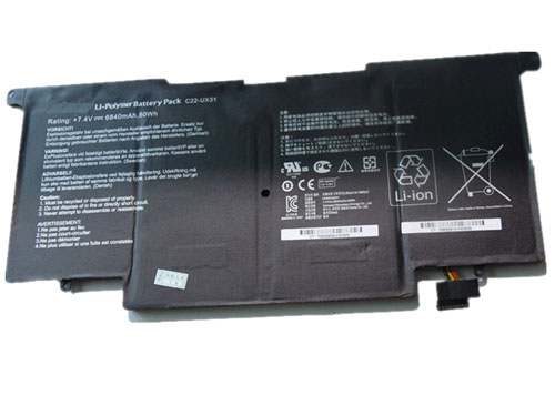 OEM Laptop Battery Replacement for  asus ZenBook UX31E Series