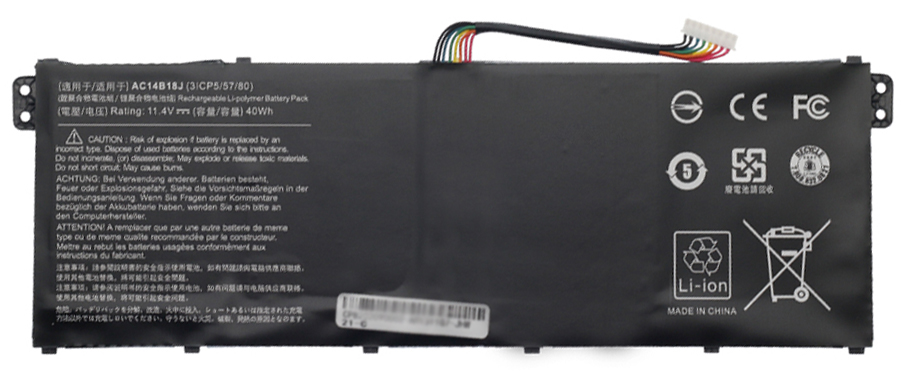 OEM Laptop Battery Replacement for  ACER AC14B18J