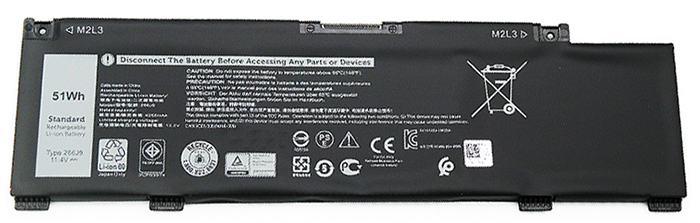 OEM Laptop Battery Replacement for  Dell G3 15 3590
