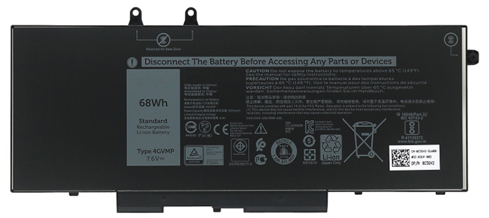 OEM Laptop Battery Replacement for  Dell 0X77XY