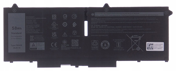 OEM Laptop Battery Replacement for  Dell 4FVJG