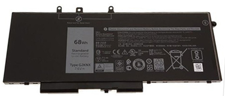 OEM Laptop Battery Replacement for  Dell GD1JP