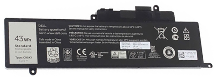 OEM Laptop Battery Replacement for  dell INS13WD 5508T