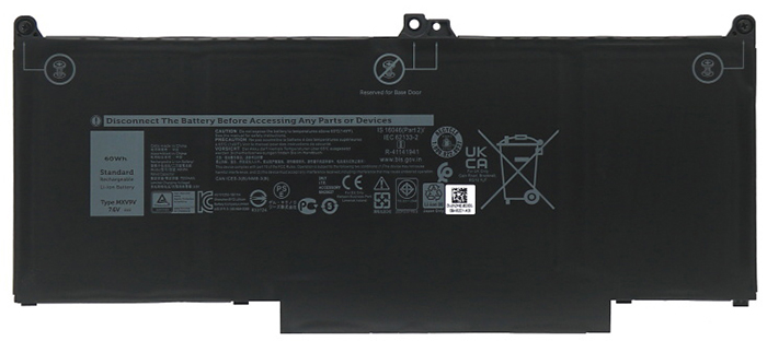 OEM Laptop Battery Replacement for  Dell Latitude 13 5300 Series