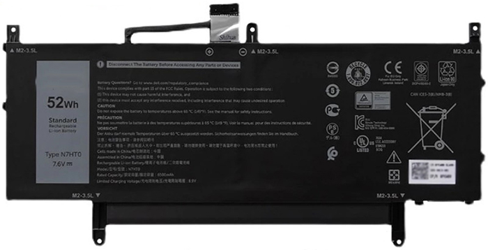 OEM Laptop Battery Replacement for  Dell N7HT0