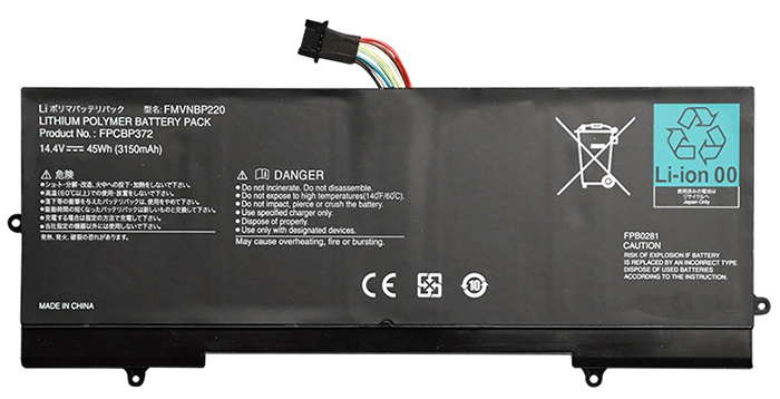 OEM Laptop Battery Replacement for  FUJITSU Lifebook U772