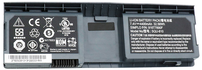 OEM Laptop Battery Replacement for  fujitsu SQU 810