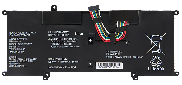 OEM Laptop Battery Replacement for fujitsu VAIO S13 VJS132C0511B OEM Laptop Battery Replacement for fujitsu VAIO S13 VJS132C0511B