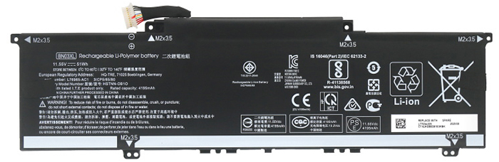 OEM Laptop Battery Replacement for  HP L77034 005