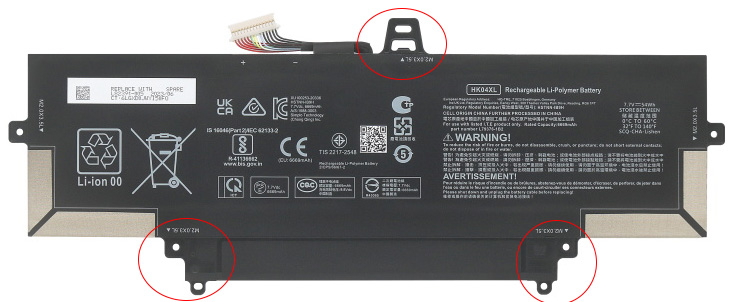 OEM Laptop Battery Replacement for  Hp EliteBook x360 1040 G8