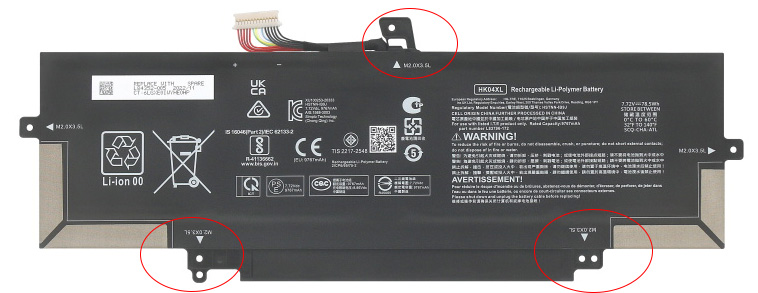 OEM Laptop Battery Replacement for  HP EliteBook x360 1040 G7 229N8EA