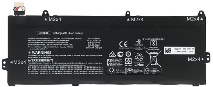 OEM Laptop Battery Replacement for  Hp LG04XL