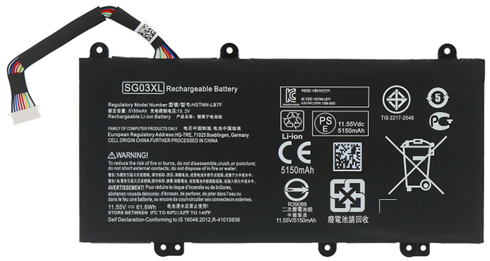 OEM Laptop Battery Replacement for  hp Envy M7 U009DX Series