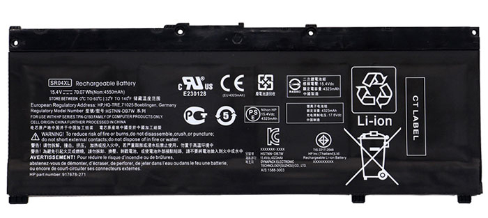 OEM Laptop Battery Replacement for  hp OMEN 15 DC0151TX