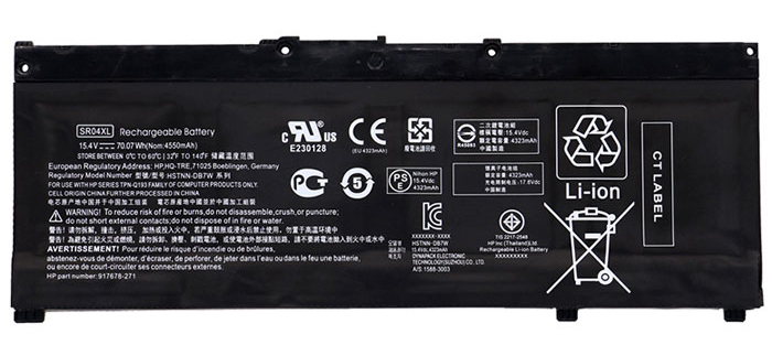 OEM Laptop Battery Replacement for HP SR04XL OEM Laptop Battery Replacement for HP SR04XL