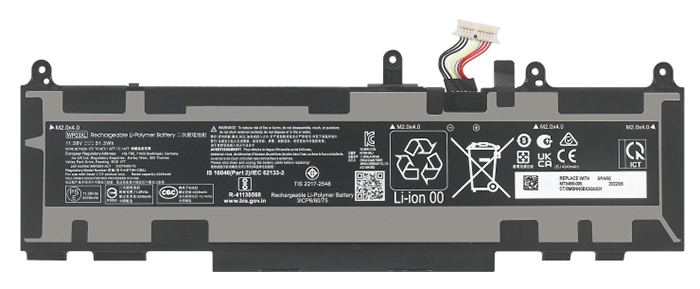 OEM Laptop Battery Replacement for  hp EliteBook 840  G10