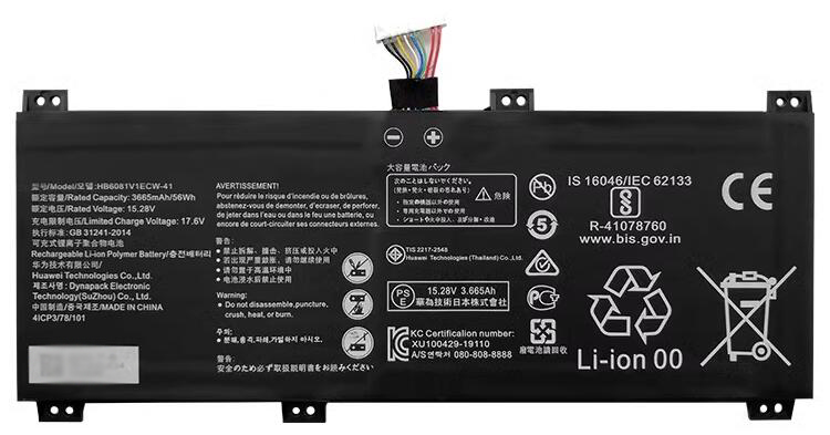 OEM Laptop Battery Replacement for HONOR MagicBook Pro HLYL WFP9 OEM Laptop Battery Replacement for HONOR MagicBook Pro HLYL WFP9