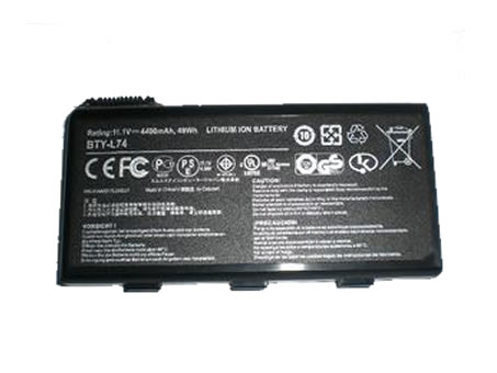 OEM Laptop Battery Replacement for  MSI CR610 075AR