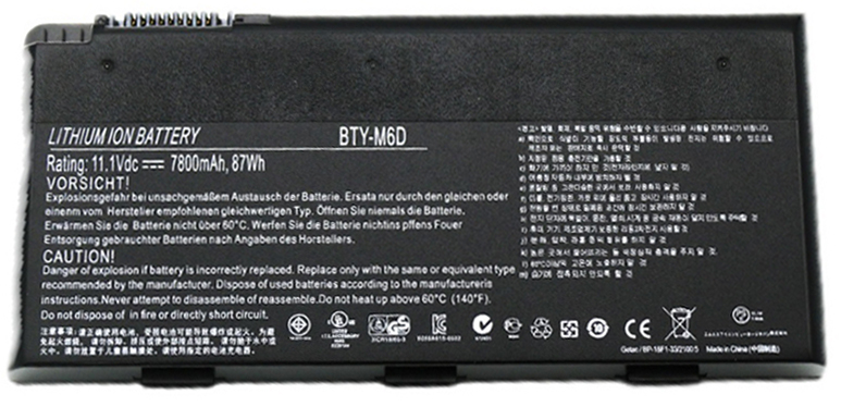 OEM Laptop Battery Replacement for msi GT70 Series OEM Laptop Battery Replacement for msi GT70 Series