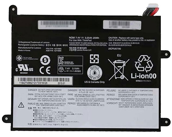 OEM Laptop Battery Replacement for  lenovo ThinkPad 1838 25U