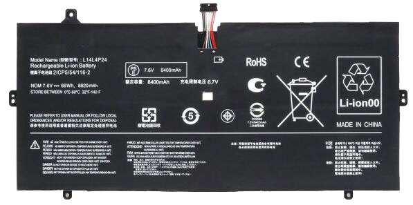 OEM Laptop Battery Replacement for  lenovo Yoga 900 13ISK (80MK0041GE)