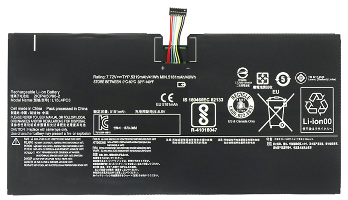 OEM Laptop Battery Replacement for LENOVO IdeaPad Miix 720 12IKB (80VV) OEM Laptop Battery Replacement for LENOVO IdeaPad Miix 720 12IKB (80VV)