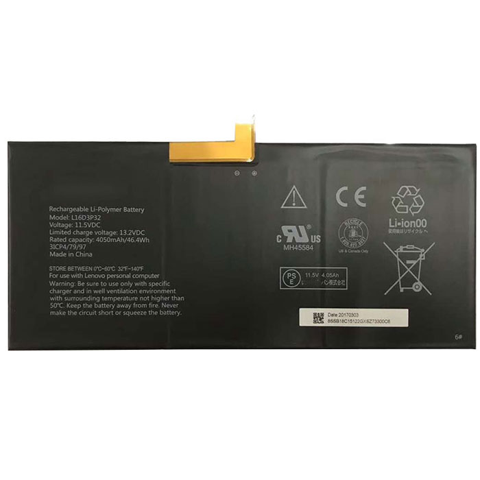 OEM Laptop Battery Replacement for  lenovo 3ICP4/79/97