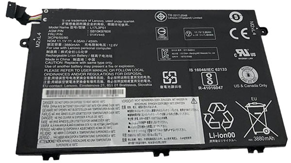 OEM Laptop Battery Replacement for  LENOVO L17L3P52