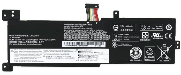 OEM Laptop Battery Replacement for lenovo L17M2PF1 OEM Laptop Battery Replacement for lenovo L17M2PF1