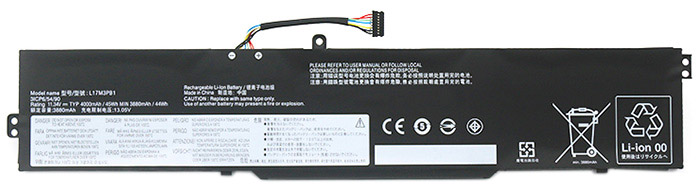 OEM Laptop Battery Replacement for  LENOVO L17M3PB1