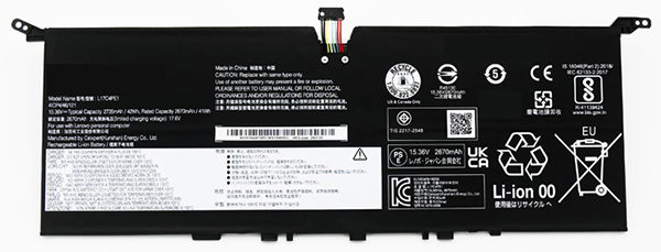 OEM Laptop Battery Replacement for  LENOVO L17M4PE1