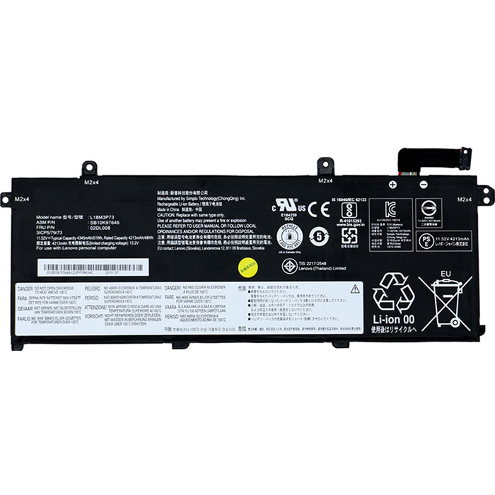 OEM Laptop Battery Replacement for  LENOVO ThinkPad P43s 20RHA001CD