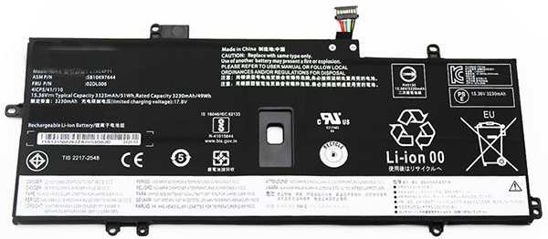 OEM Laptop Battery Replacement for  lenovo ThinkPad X1 Carbon 2019