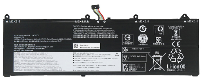 OEM Laptop Battery Replacement for LENOVO Legion Y9000X 2021 OEM Laptop Battery Replacement for LENOVO Legion Y9000X 2021