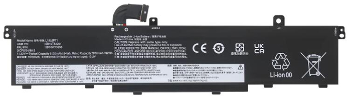 OEM Laptop Battery Replacement for  LENOVO TP00124A