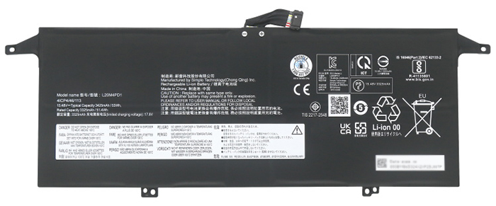 OEM Laptop Battery Replacement for LENOVO L20D4PD1 OEM Laptop Battery Replacement for LENOVO L20D4PD1