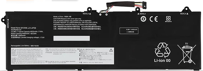 OEM Laptop Battery Replacement for  LENOVO ThinkBook 16 G4 IAP