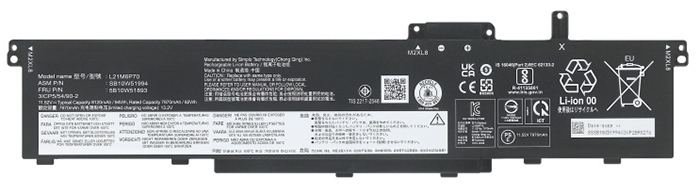 OEM Laptop Battery Replacement for  LENOVO L21L6P70