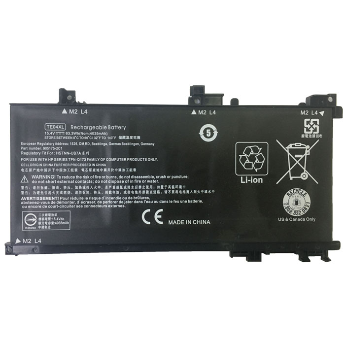OEM Laptop Battery Replacement for  HP Omen Pavilion 15 BC250NA