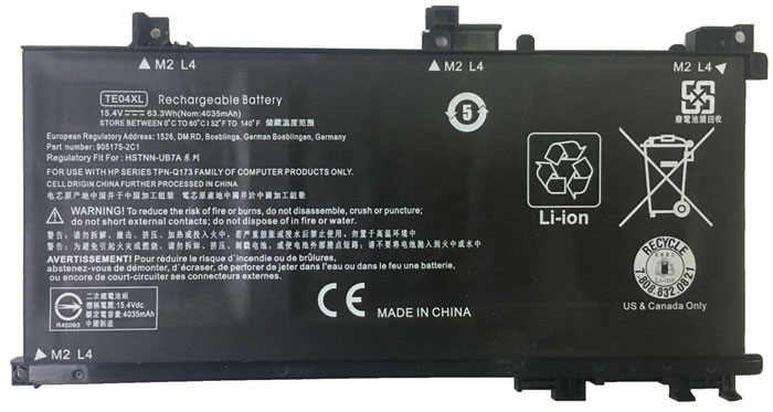 OEM Laptop Battery Replacement for  HP Omen Pavilion 15 BC207NG