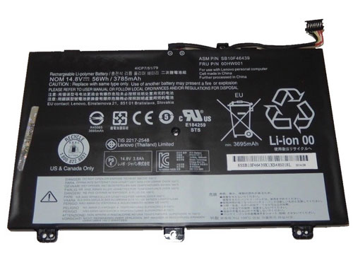 OEM Laptop Battery Replacement for LENOVO 00HW000 OEM Laptop Battery Replacement for LENOVO 00HW000