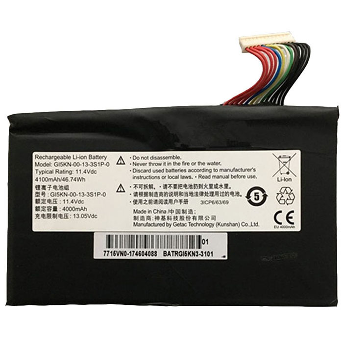 OEM Laptop Battery Replacement for MACHENIKE GI5KN 00 13 3S1P 0 OEM Laptop Battery Replacement for MACHENIKE GI5KN 00 13 3S1P 0