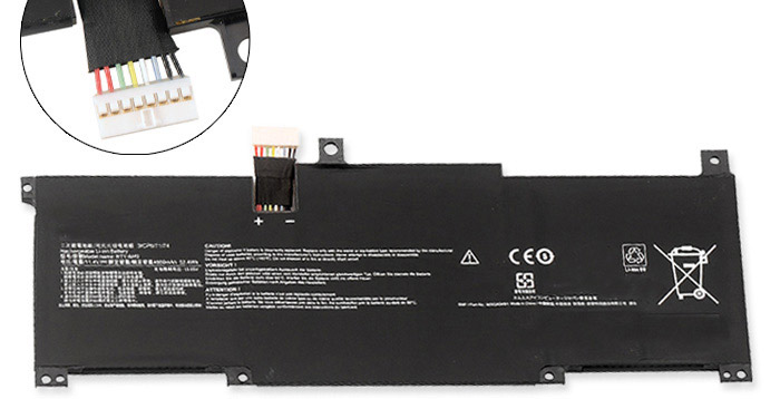 OEM Laptop Battery Replacement for  MSI 3ICP6/71/74